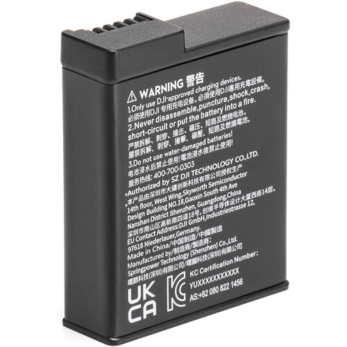 DJI Extreme Battery for Osmo Action 5 Pro, 4, and 3 - Image 3