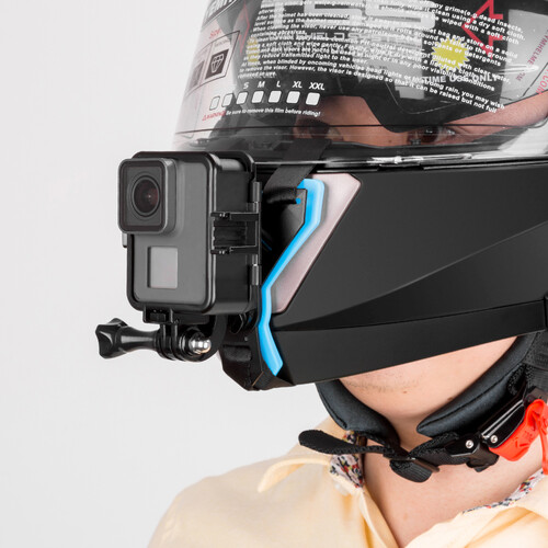 TELESIN Basic Motorcycle Helmet Chin Strap Mount for Action Cameras - Image 10