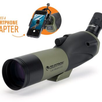 Celestron ULTIMA 65 - 45 DEGREE Spotting Scope With Smartphone Adapter