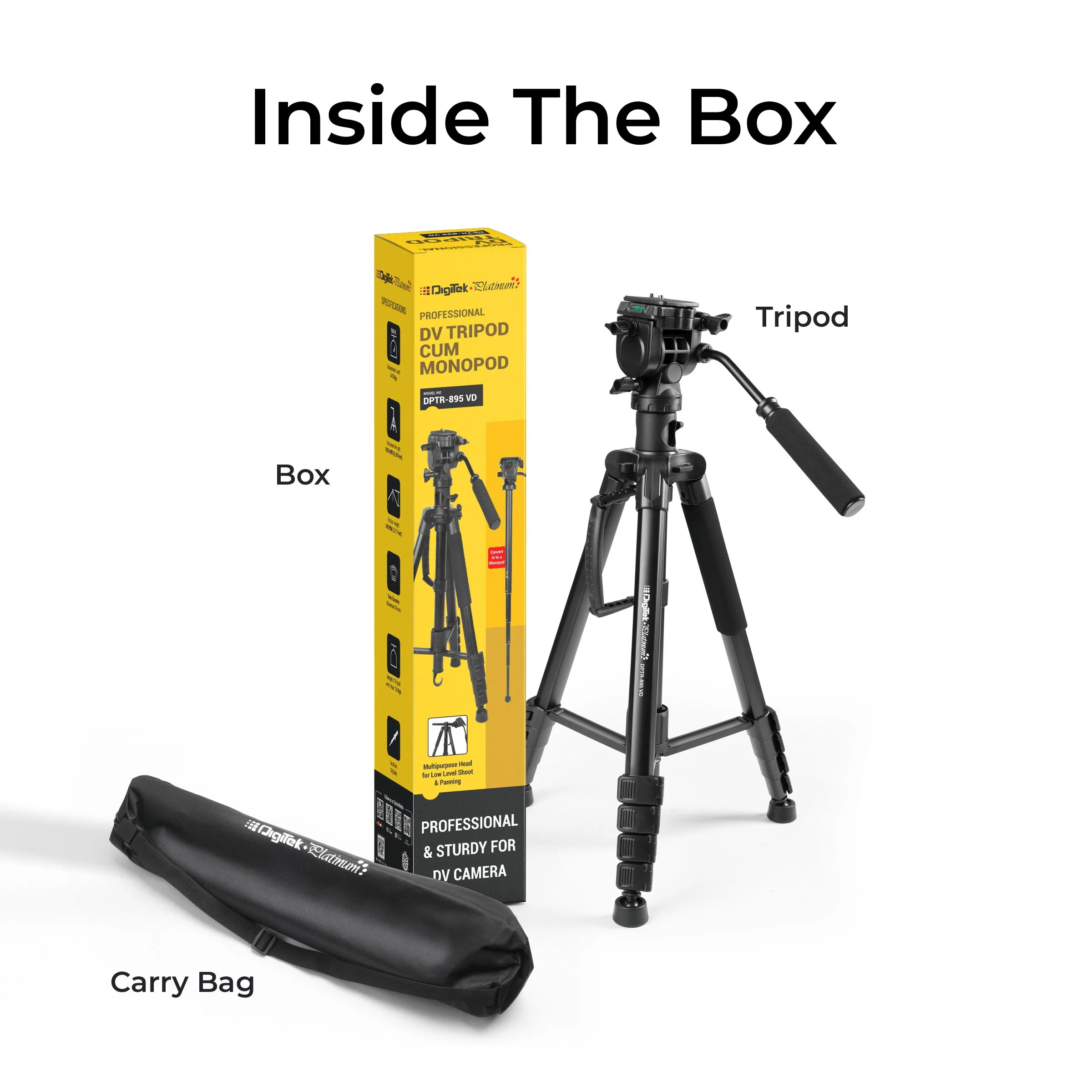 Digitek DPTR 895VD Professional Tripod - Image 2
