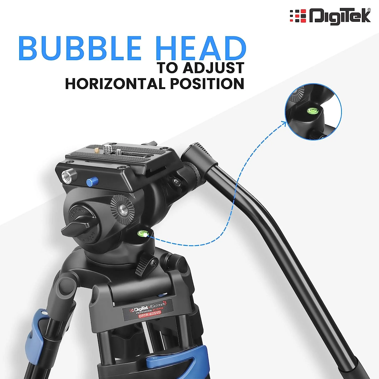 Digitek DPTR 605VD Professional Tripod - Image 3