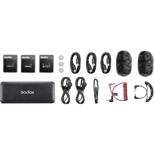 Godox MoveLink II M2 Compact Digital Wireless Microphone System - Image 7