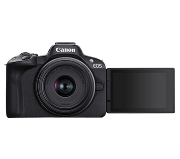 Canon EOS R50 RF-S18-45mm f/4.5-6.3 IS STM & RF-S 55-210mm f/5-7.1 IS STM Combo