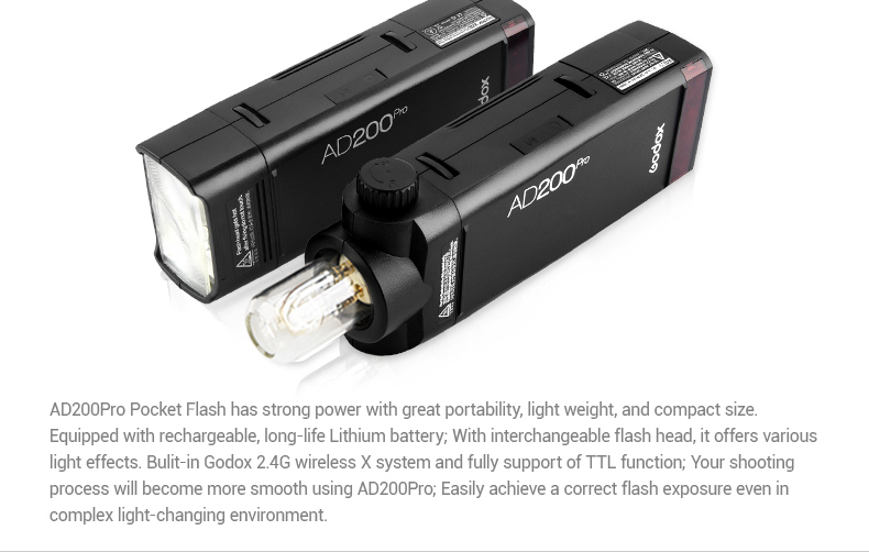 Godox AD200 Pro Pocket Flash