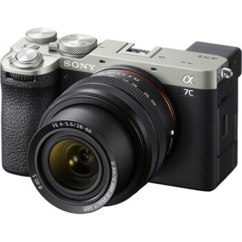 Sony A7C II Mirrorless Camera with 28-60mm Lens (Silver) ILCE-7CM2L/SQ IN5