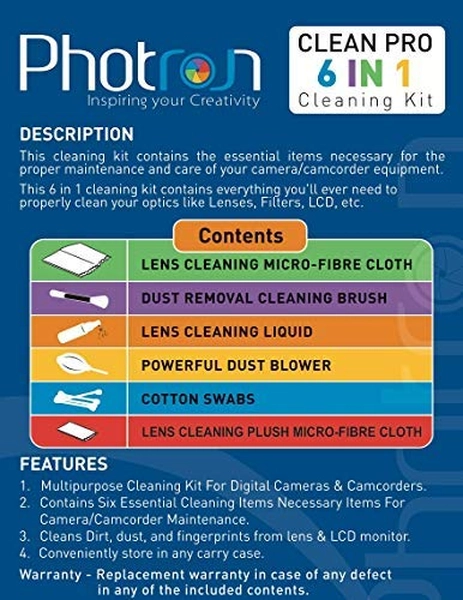 Photron Clean Pro 6-in-1 Cleaning Kit - Image 8