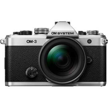 OM SYSTEM OM-3 Mirrorless Micro Four Thirds System Camera with M.Zuiko Digital ED 12-45mm F4 Lens Kit