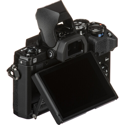Olympus OM-D E-M10 Mark IV Mirrorless Camera (Black) - Image 4