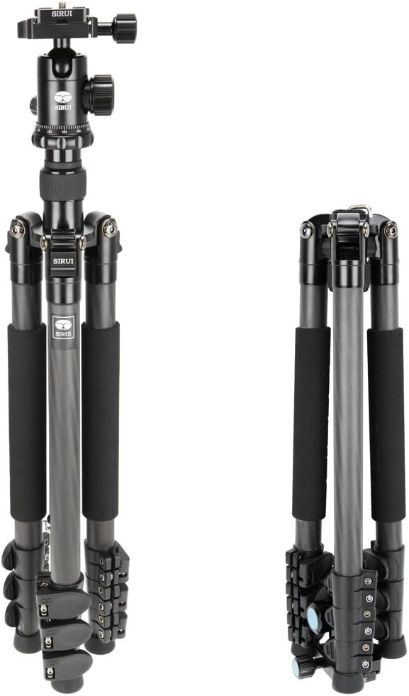 Sirui ET-1204 Carbon Fiber Tripod with E-10 Ball Head - Image 3