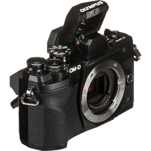 Olympus OM-D E-M10 Mark IV Mirrorless Camera (Black) - Image 3