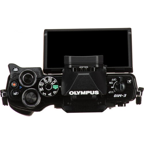 Olympus OM-D E-M10 Mark IV Mirrorless Camera (Black) - Image 9