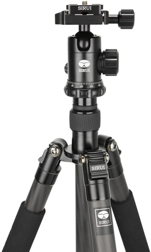 Sirui ET-1204 Carbon Fiber Tripod with E-10 Ball Head - Image 2