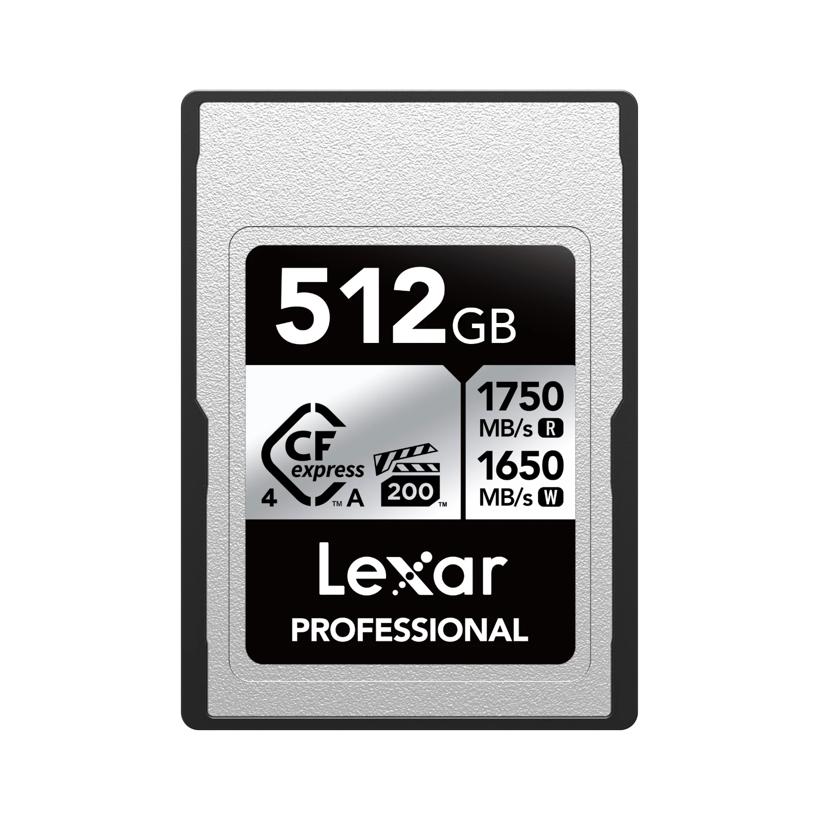 Lexar 512GB Professional CFexpress Type A Silver 4.0 Memory Card