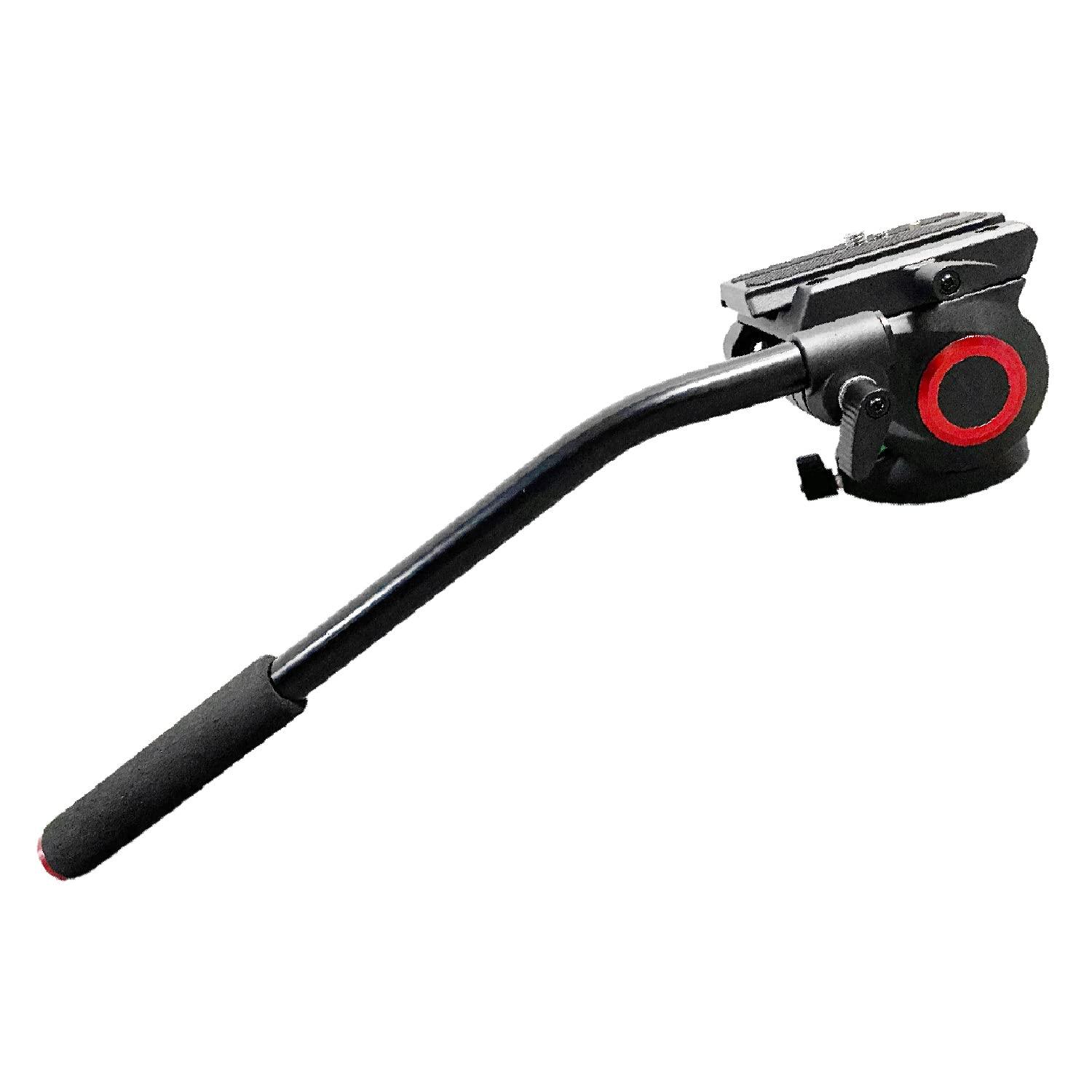 Digitek Platinum (DPVH 130) Professional Video Head, Fluid Head with 2 Way Adjustable Pan Head, Supports Multiple Tripods & Monopods (Load Capacity-10 Kgs) - Image 2
