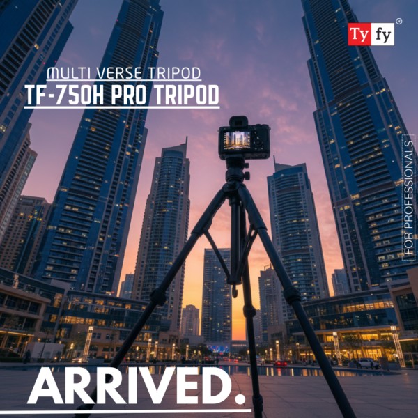 Tyfy TF-750H PRO MULTI ANGLE TRIPOD - Image 3