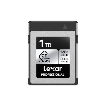 Lexar 1TB Professional CFexpress Type B Silver 4.0 Memory Card
