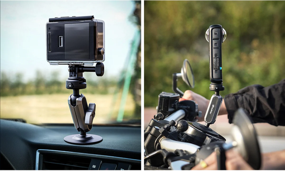 Leofoto LAC-03 Adhesive Sports Camera Mount - Image 8