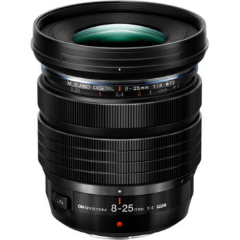 OM SYSTEM M.Zuiko Digital ED 8-25mm F4.0 PRO Lens for Micro Four Thirds