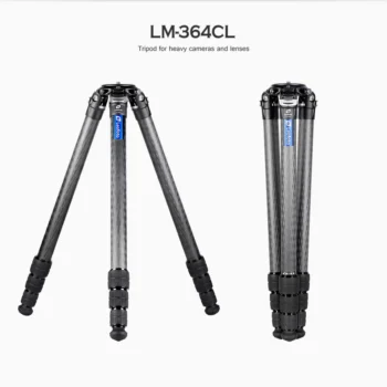 Leofoto LM-364CL Long Tripod with 75mm Video Bowl Platform and Bag
