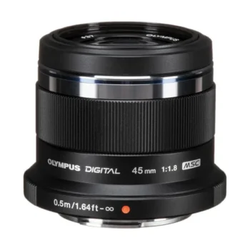Olympus M.Zuiko Digital 45mm f1.8 Lens Black