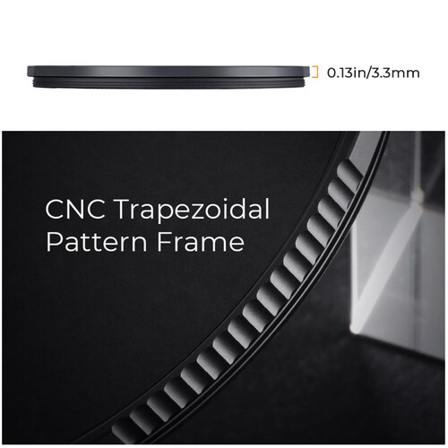 K&F Concept Nano-X Series Black Diffusion Filter 67mm, Grade 1/4 - Image 5