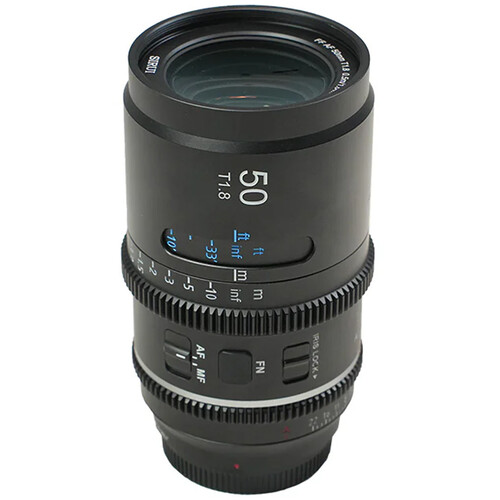 Sirui Astra Series T.18 1.33x 50mm Full-Frame Anamorphic Lens (Sony E, Blue Flares) - Image 2