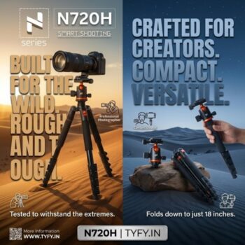 Tyfy NANTU N720H PRO TRIPOD