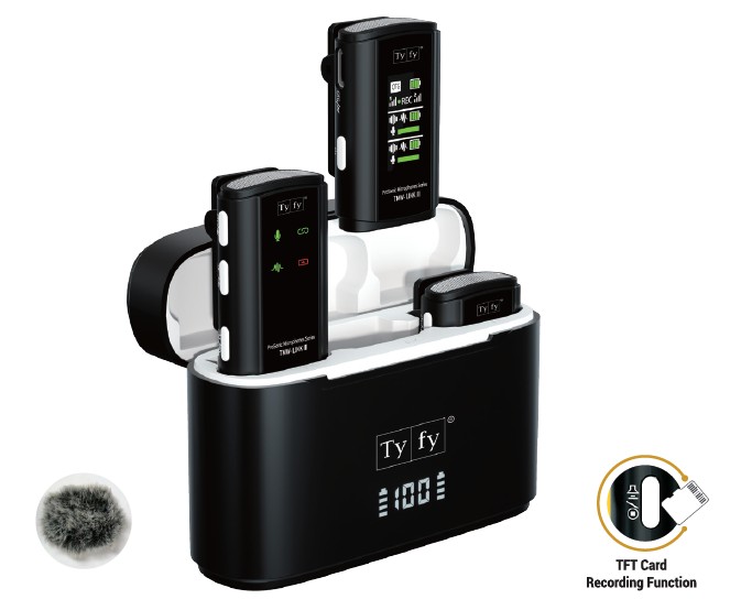 Tyfy TMW-LINK III PROSONIC MICROPHONE FOR VIDEO RECORDINGS - Image 2