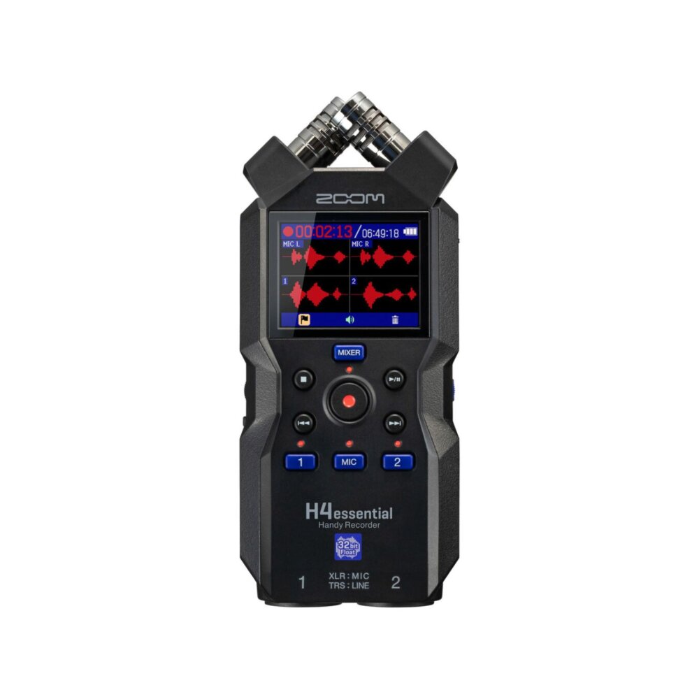 Zoom H4 Essential 4-Track 32-Bit Float Audio Recorder