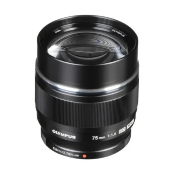 Olympus M.Zuiko Digital ED 75mm F1.8 Lens Black