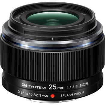 OM SYSTEM M.Zuiko Digital 25mm F1.8 II Lens for Micro Four Thirds