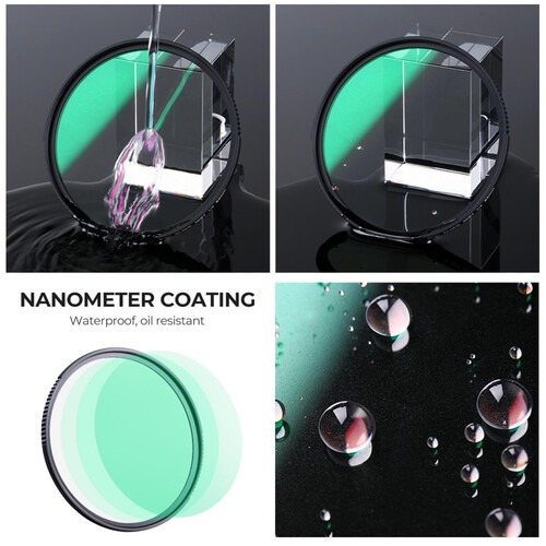 K&F Concept Nano-X Series Black Diffusion Filter 72mm, Grade 1/4 - Image 4