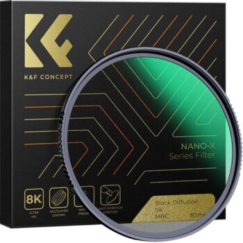 K&F Concept Nano-X Series Black Diffusion Filter 67mm, Grade 1/4