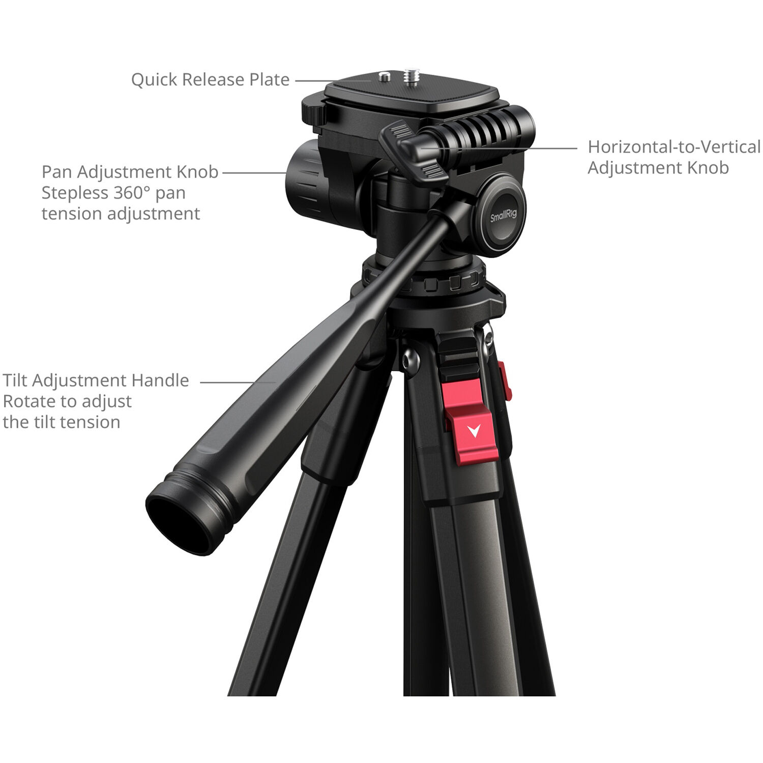 SmallRig Video Tripod 5473 - Image 4