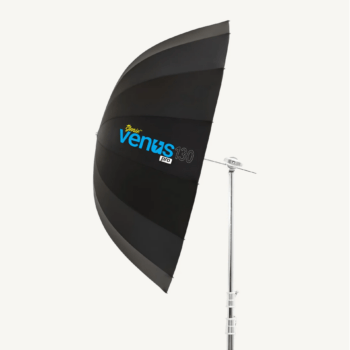 Jenie VENUS Deep Parabolic Umbrella with Diffuser / 130cm / White