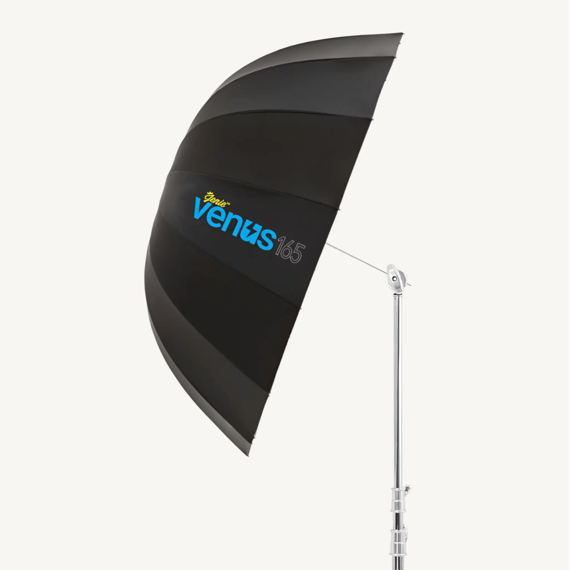 Jenie VENUS Deep Parabolic Umbrella w/ Diffuser / 165cm/Silver