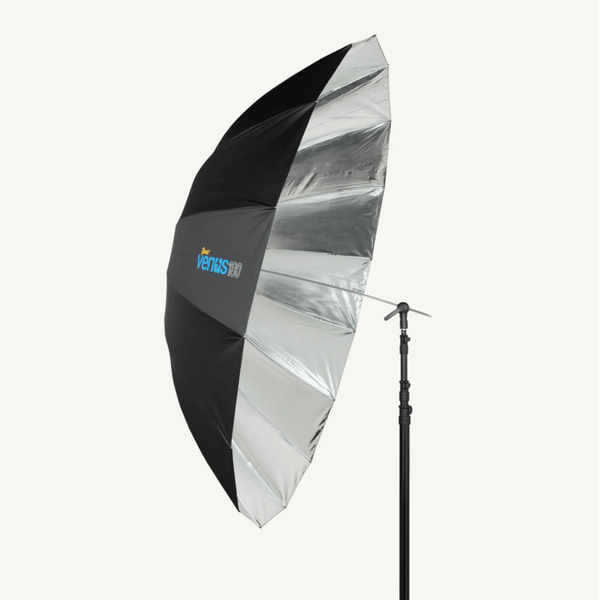 Jenie VENUS Deep Parabolic Umbrella w/ Diffuser / 180cm/Silver