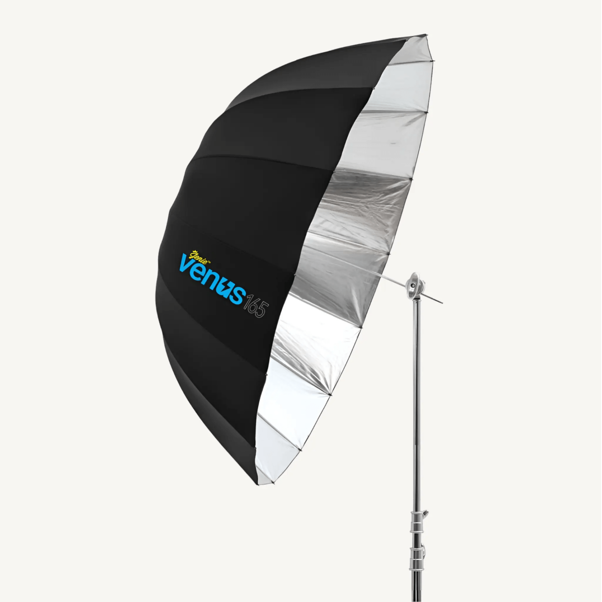 Jenie VENUS Deep Parabolic Umbrella w/ Diffuser / 165cm/Silver - Image 2