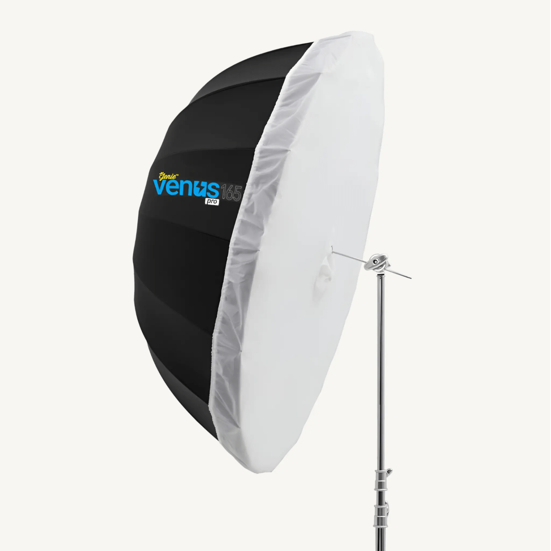 Jenie VENUS Deep Parabolic Umbrella w/ Diffuser / 165cm/Silver - Image 3