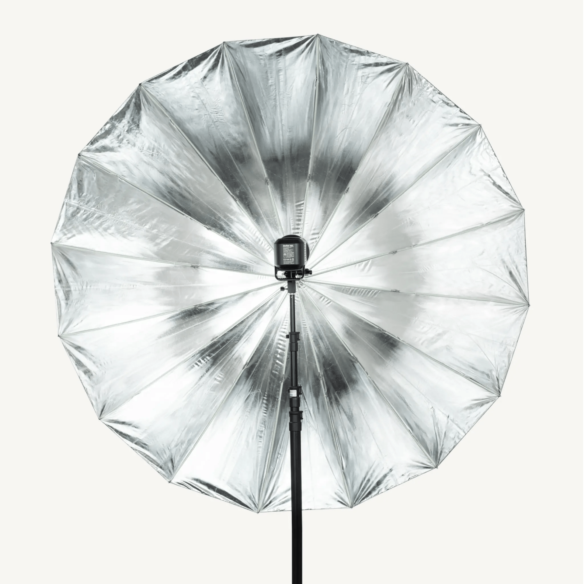 Jenie VENUS Deep Parabolic Umbrella w/ Diffuser / 180cm/Silver - Image 3