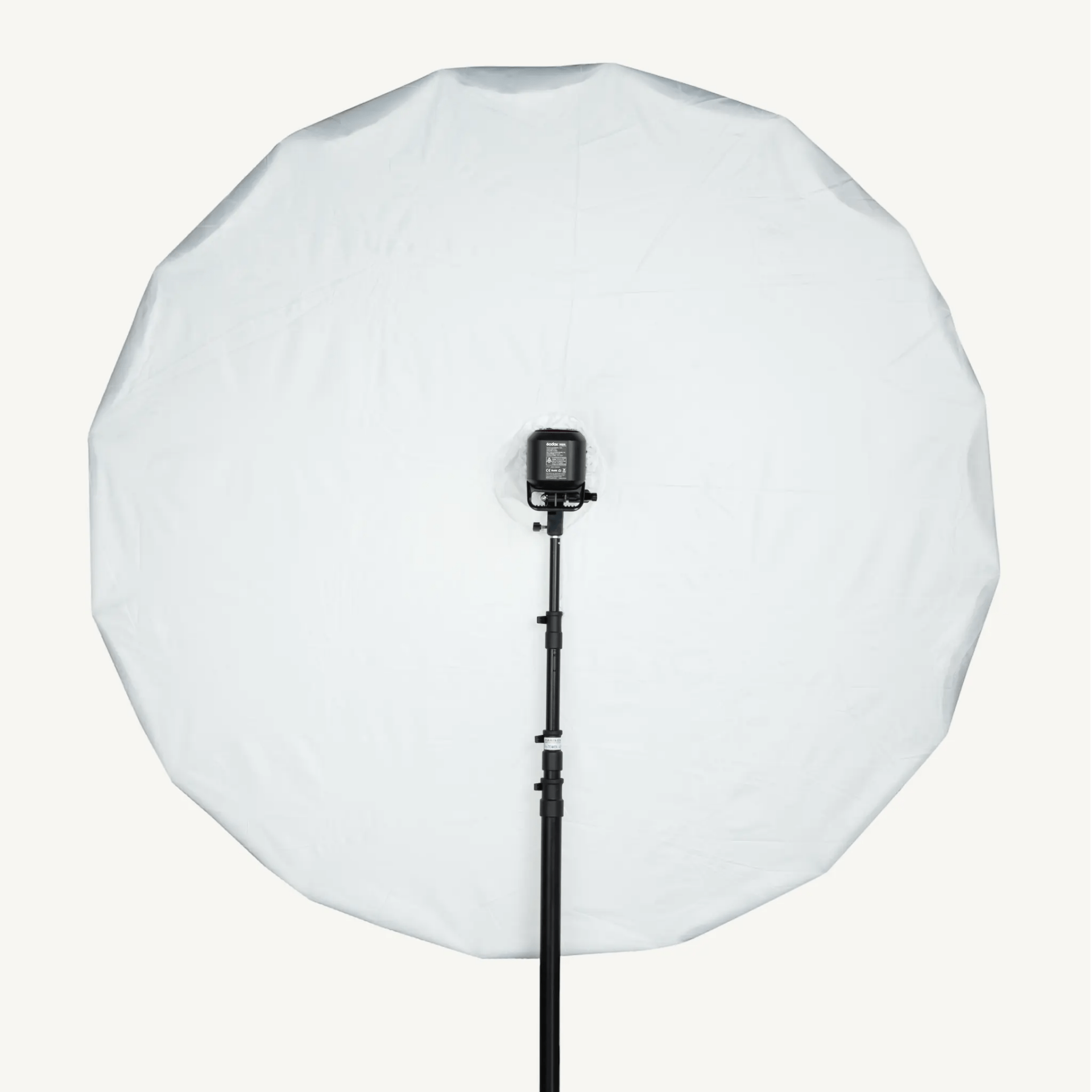 Jenie VENUS Deep Parabolic Umbrella w/ Diffuser / 180cm/Silver - Image 4