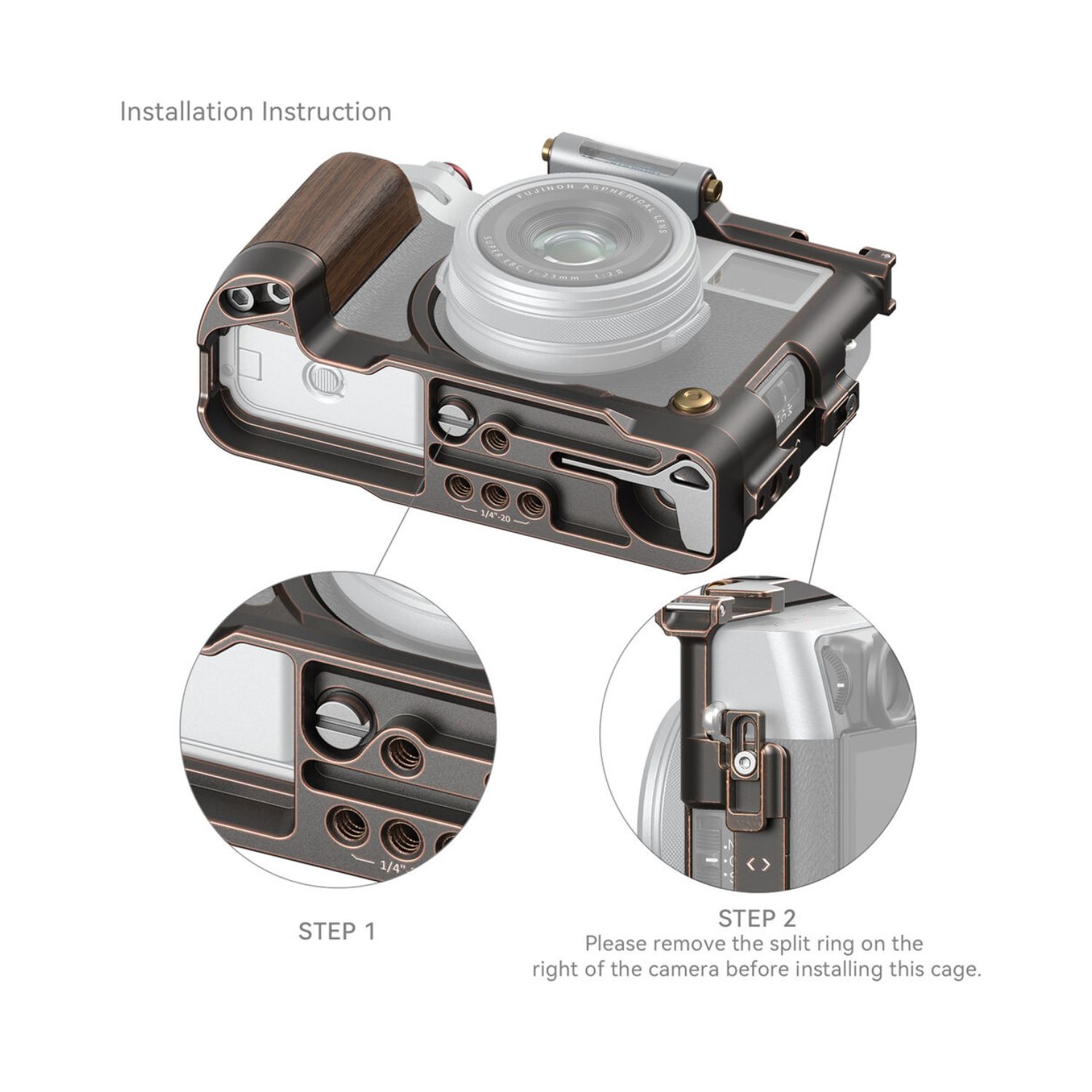 SmallRig 4557 Retro Cage for Fujifilm X100VI - Image 4