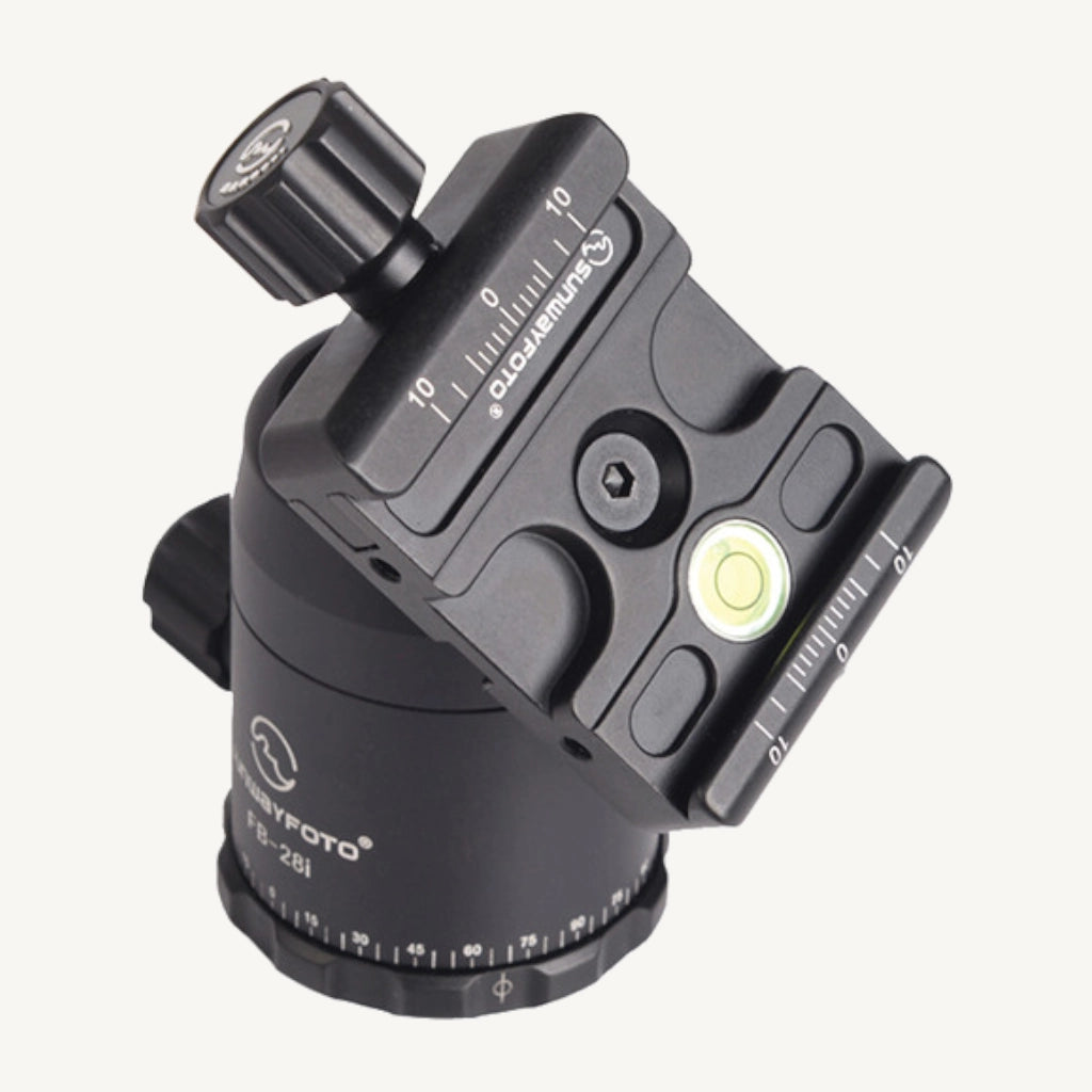 Sunwayfoto FB-28i Ball Head with Screw-Knob Clamp DDC-37 | India - Image 4