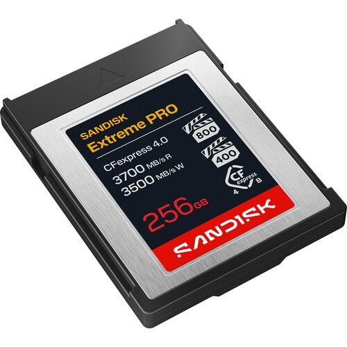 SanDisk 256GB Extreme PRO CFexpress 4.0 Type B Memory Card - Image 2